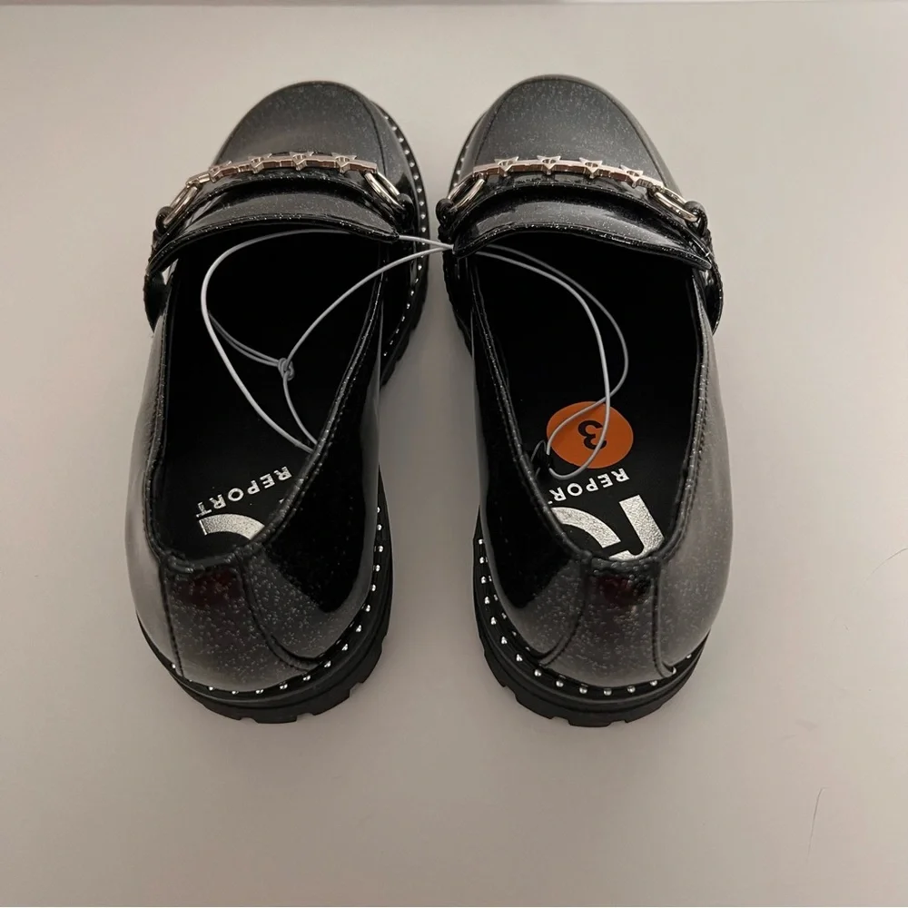 Report, girl platform , black,  size 3M shoes‎ NWOT
